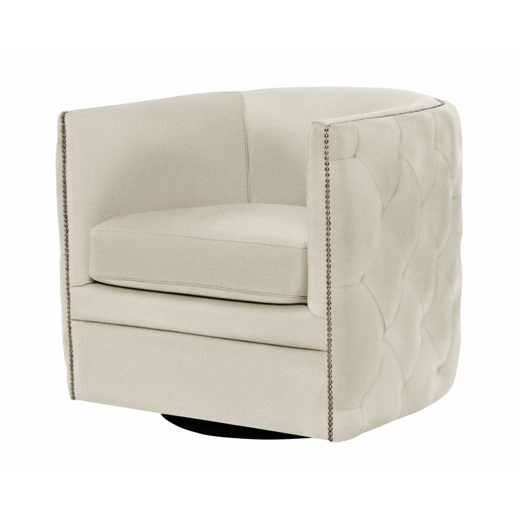 Bernhardt palazzo swivel barrel chair new arrivals